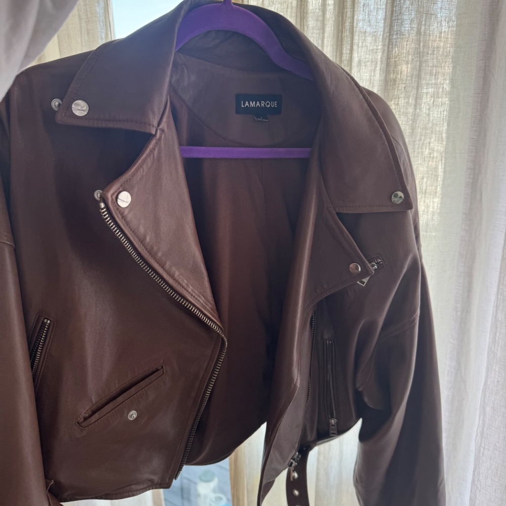 Lamarque Dylan Jacket In Tan - image 6